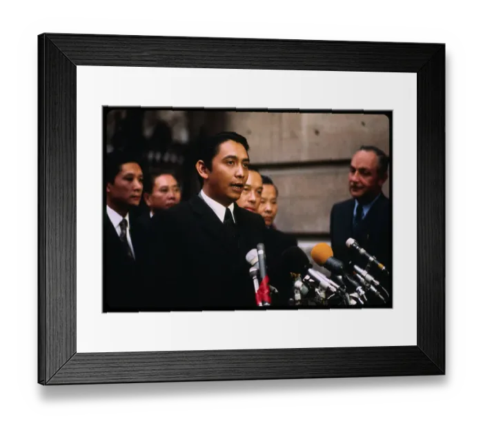 Framed Print : Nguyen Xuan Phong Making Statement Framed Print : Nguyen Xuan Phong Making Statement