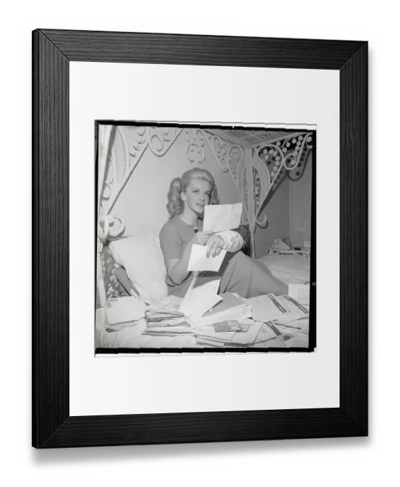 Framed Print : Ann-Margret In Hospital Framed Print : Ann-Margret In Hospital