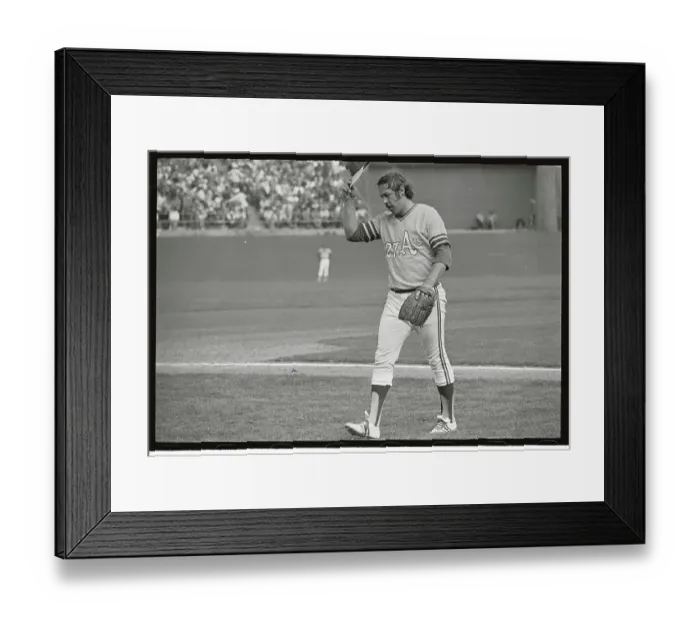 Framed Print : Confrontation Between Pete Rose and Gene Tenace