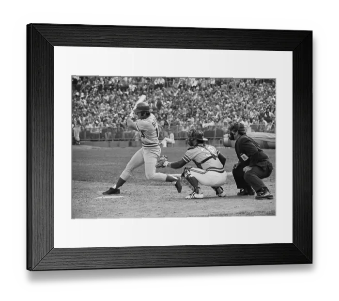 Framed Print : Confrontation Between Pete Rose and Gene Tenace Framed Print : Confrontation Between Pete Rose and Gene Tenace