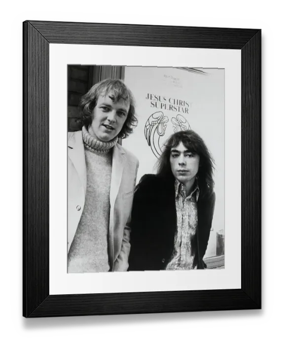 Framed Print : Tim Rice and Andrew Llyod Webber Framed Print : Tim Rice and Andrew Llyod Webber