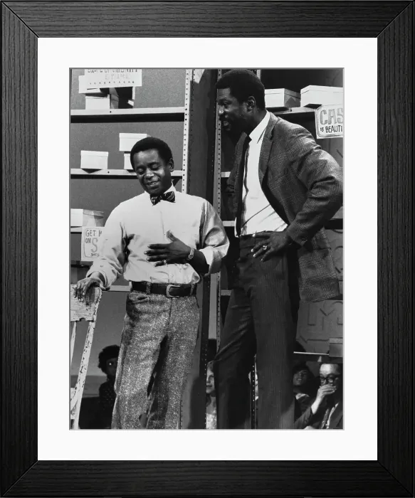 Framed Print : Flip Wilson And Bill Russell