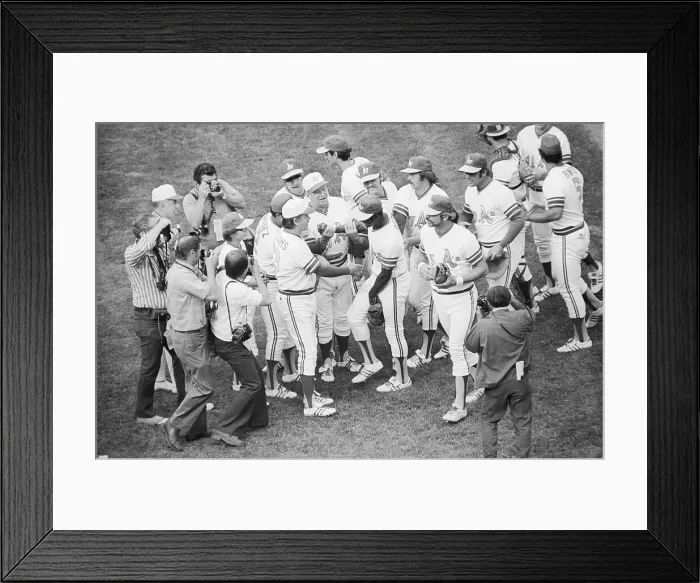 Framed Print : American League Playoffs 1972 Framed Print : American League Playoffs 1972