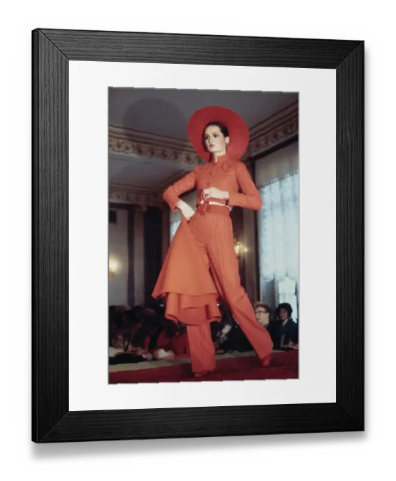 Framed Print : Rome Fashion Show, 1972 Framed Print : Rome Fashion Show, 1972