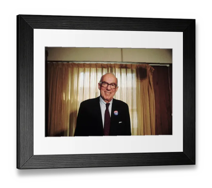 Framed Print : Doctor Benjamin Spock Framed Print : Doctor Benjamin Spock