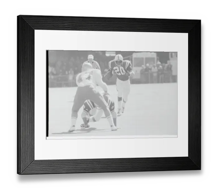 Framed Print : Johnny Rodgers Sprinting Toward Greg Engebos Framed Print : Johnny Rodgers Sprinting Toward Greg Engebos