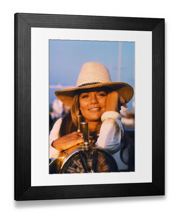 Framed Print : Portrait of Dyan Cannon Framed Print : Portrait of Dyan Cannon