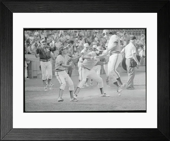 Framed Print : Sal Bando and Reggie Jackson Holding Hands Framed Print : Sal Bando and Reggie Jackson Holding Hands