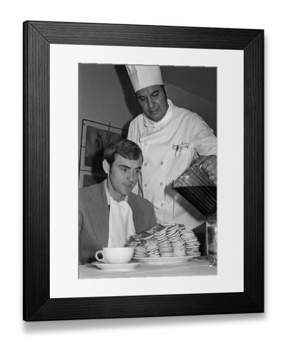 Framed Print : Nolan Ryan Being Served 302 Mini Pancake Framed Print : Nolan Ryan Being Served 302 Mini Pancake