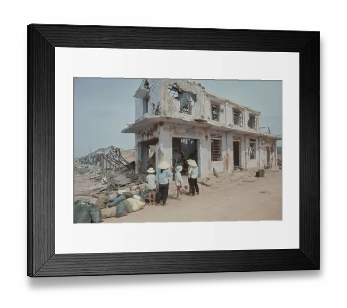 Framed Print : South Vietnamese Troops, Vietnam War Framed Print : South Vietnamese Troops, Vietnam War