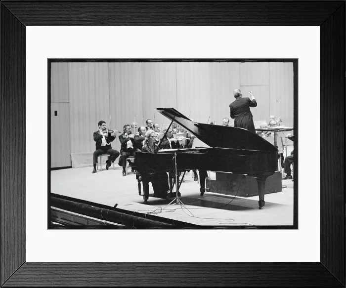 Framed Print : Aaron Copeland and Joan Kennedy Framed Print : Aaron Copeland and Joan Kennedy