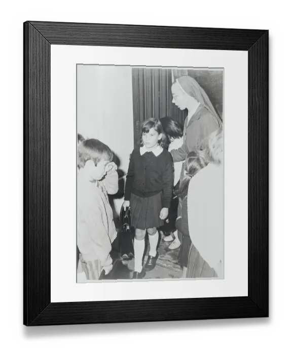 Framed Print : Princess Stephanie at School Framed Print : Princess Stephanie at School