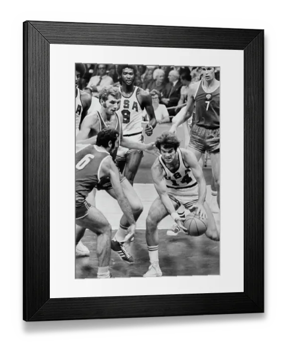 Framed Print : Olympic Basketball Framed Print : Olympic Basketball