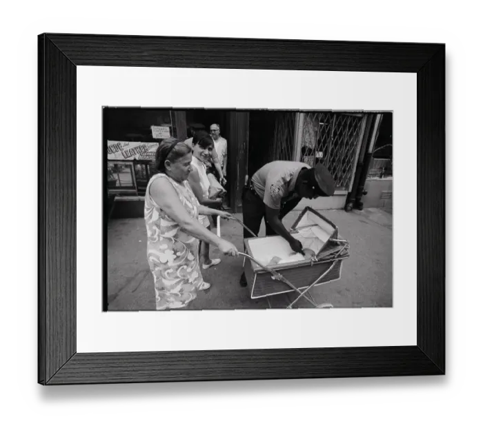 Framed Print : Cop Cuddling Kid, Nyc Framed Print : Cop Cuddling Kid, Nyc