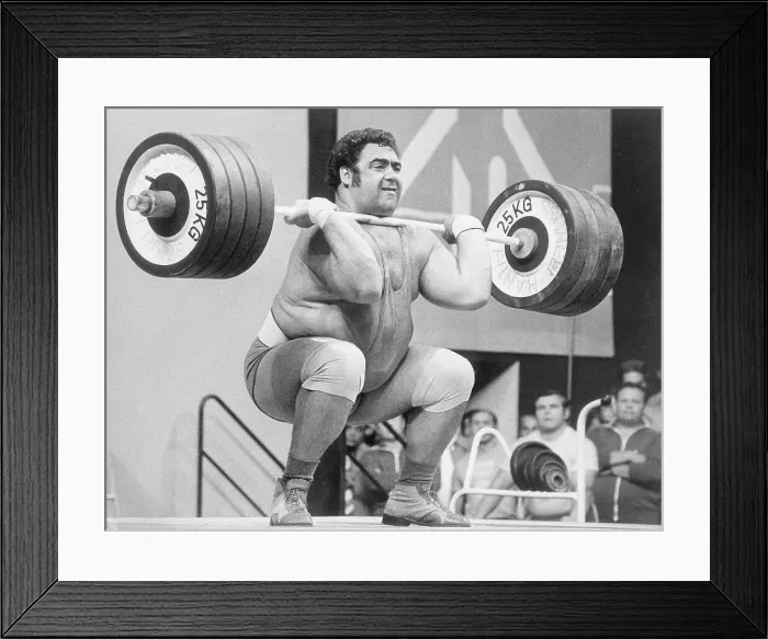 Framed Print : Vassili Alexeev Wins Weightlifting Gold Framed Print : Vassili Alexeev Wins Weightlifting Gold