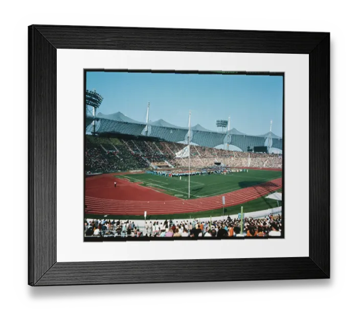 Framed Print : Memorial Service for Athletes Framed Print : Memorial Service for Athletes