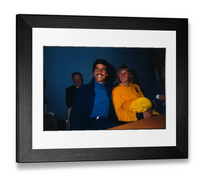 Framed Print : Mark Spitz and Shane Gould Framed Print : Mark Spitz and Shane Gould