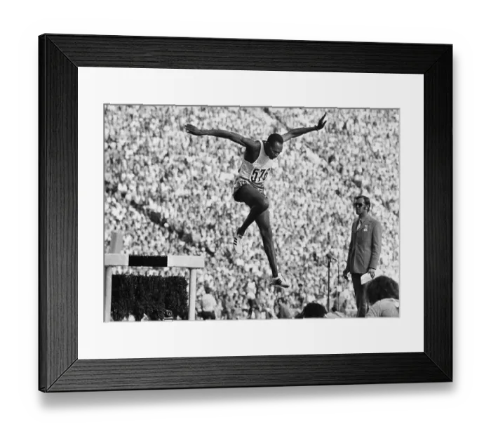 Framed Print : Kenya's Kip Keino at Munich Olympics Framed Print : Kenya's Kip Keino at Munich Olympics