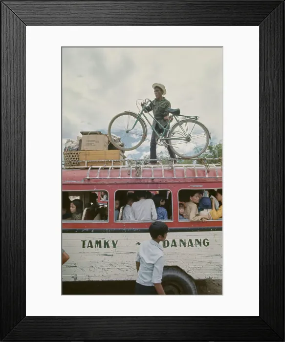 Framed Print : Evacuating Thang Binh, Vietnam War Framed Print : Evacuating Thang Binh, Vietnam War