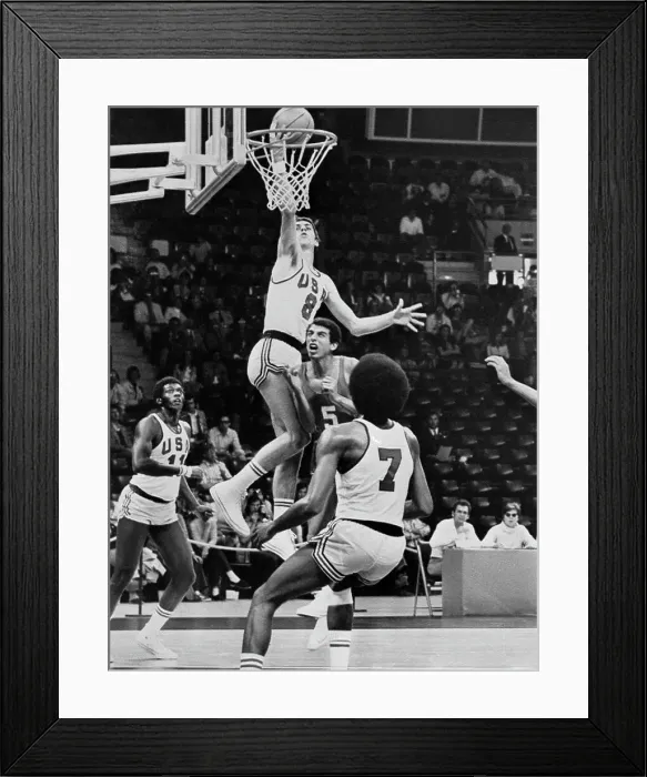 Framed Print : Olympic Basketball Framed Print : Olympic Basketball