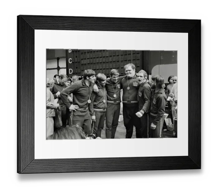 Framed Print : US Olympic Wrestlers Framed Print : US Olympic Wrestlers