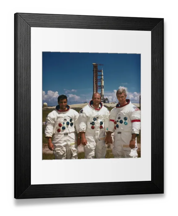 Framed Print : Astronauts in Their Uniform