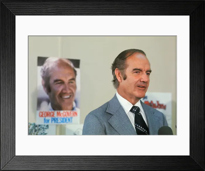 Framed Print : Senator George McGovern Framed Print : Senator George McGovern