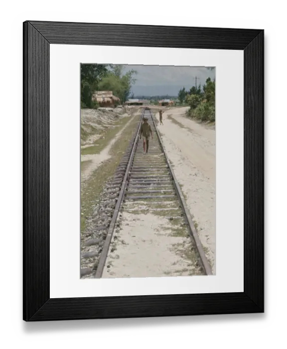 Framed Print : Daily Life Goes On, Vietnam War Framed Print : Daily Life Goes On, Vietnam War