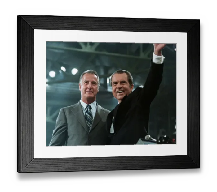 Framed Print : Agnew and Nixon