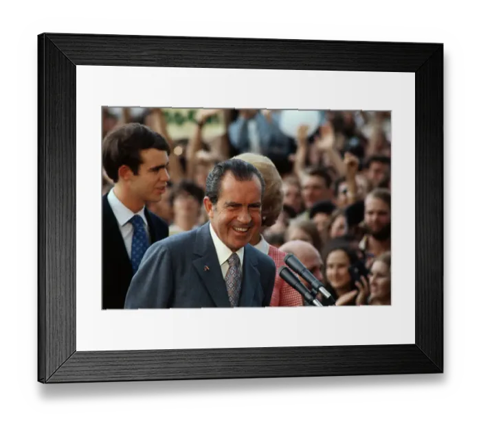 Framed Print : President Richard Nixon Framed Print : President Richard Nixon