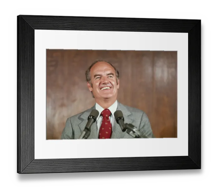 Framed Print : Senator George McGovern Framed Print : Senator George McGovern