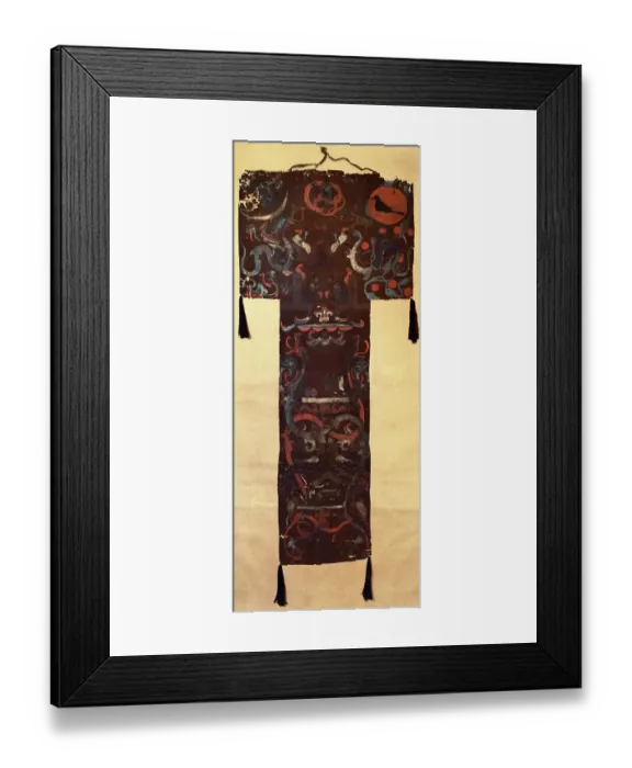 Framed Print : Western Han Dynasty Banner from the Tomb of Dai Hou Fu-Ren Framed Print : Western Han Dynasty Banner from the Tomb of Dai Hou Fu-Ren