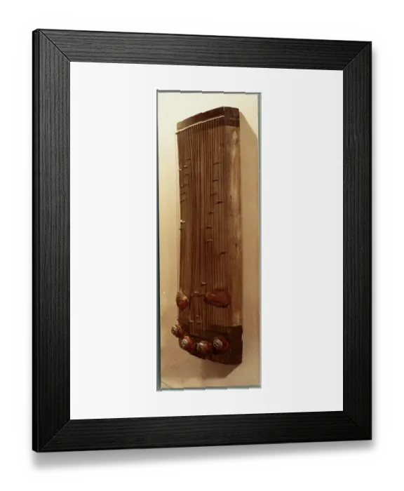 Framed Print : Wooden Se. (Original Caption). A Perfectly Preserved 2, 100 Year Old Tomb Found in China