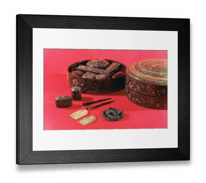Framed Print : Lacquer Boxes Framed Print : Lacquer Boxes