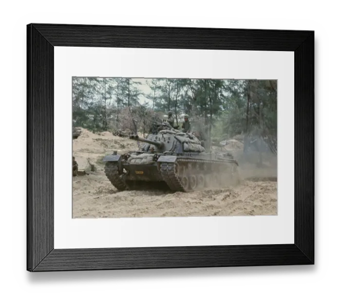 Framed Print : No Man's Land, Quang Tri Province, Vietnam War Framed Print : No Man's Land, Quang Tri Province, Vietnam War