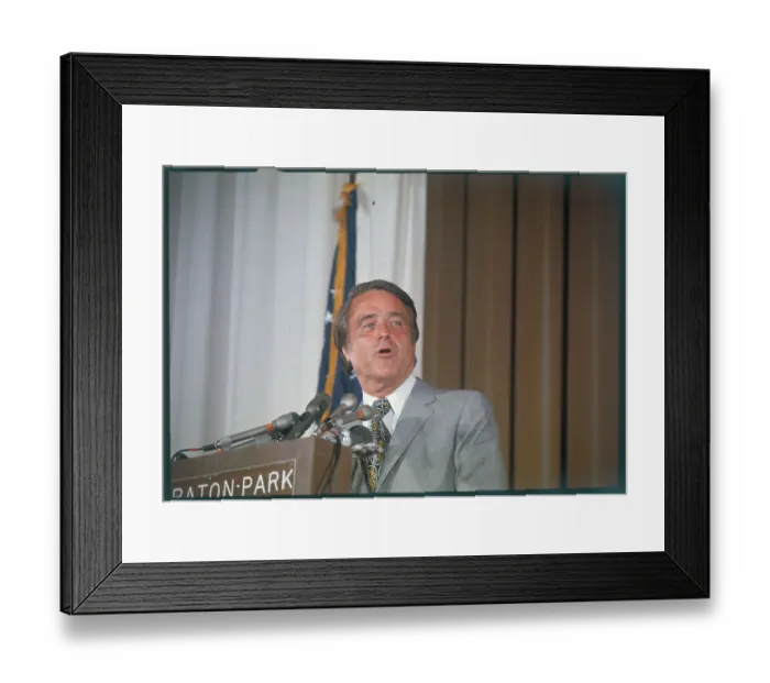 Framed Print : Vice Presidential Candidate Sargent Shriver