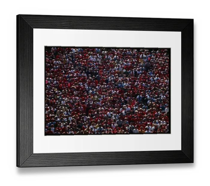 Framed Print : University of Nebraska Crowd Framed Print : University of Nebraska Crowd