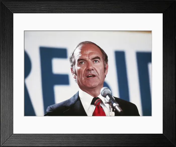 Framed Print : George McGovern Framed Print : George McGovern