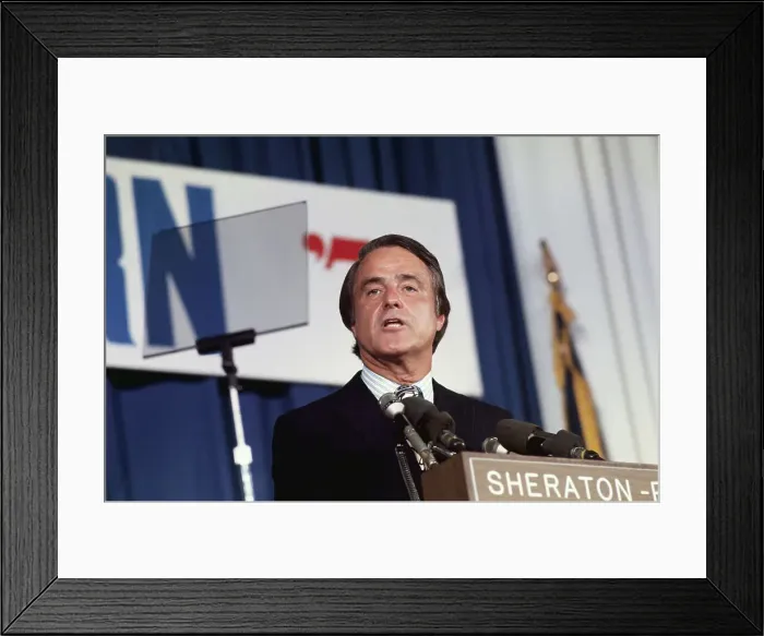 Framed Print : Sargent Shriver Giving a Speech Framed Print : Sargent Shriver Giving a Speech