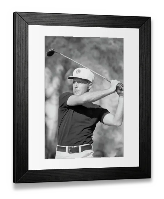 Framed Print : Golfer Swinging Club at PGA Championship Framed Print : Golfer Swinging Club at PGA Championship