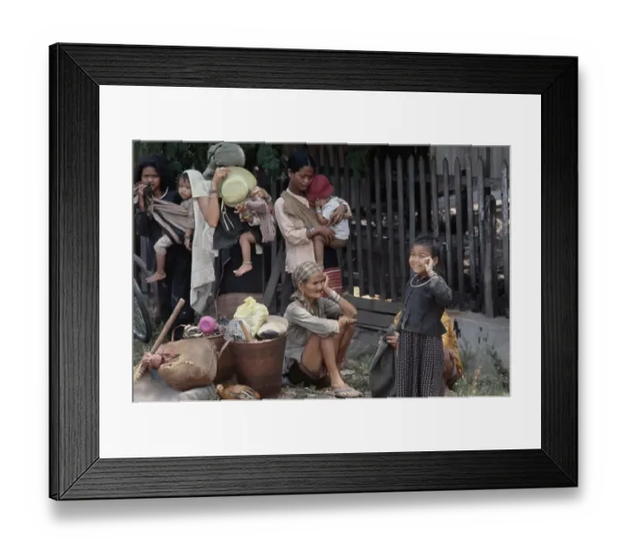 Framed Print : Along Highway 13, South Vietnam Framed Print : Along Highway 13, South Vietnam
