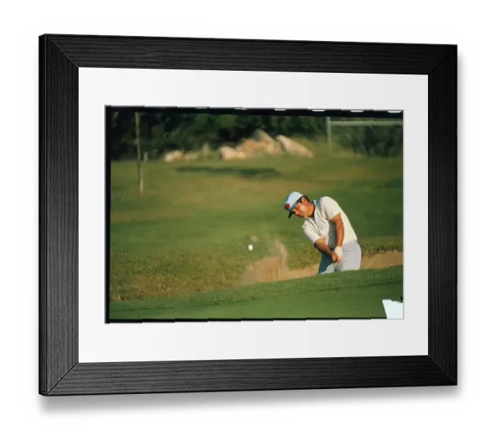 Framed Print : Lee Travino Playing Golf Framed Print : Lee Travino Playing Golf