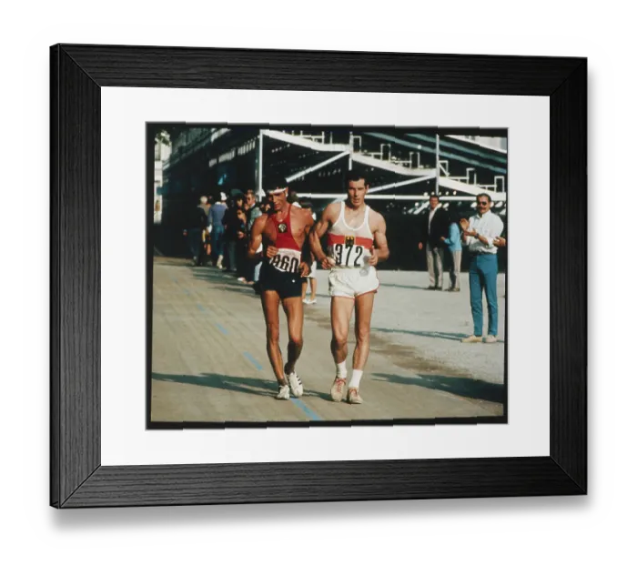 Framed Print : Winner of the 50 Kilometer Walk Framed Print : Winner of the 50 Kilometer Walk