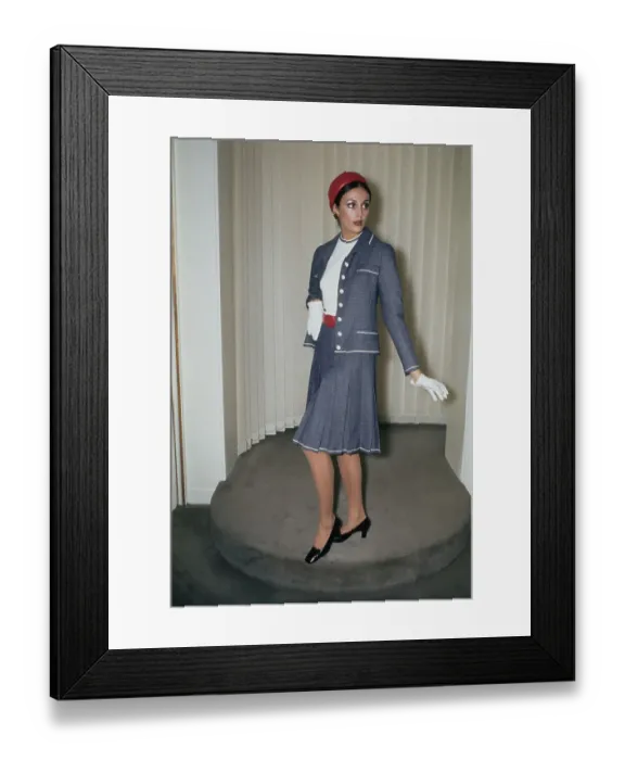 Framed Print : Pierre Balmain Spring / Summer 1972 Framed Print : Pierre Balmain Spring / Summer 1972