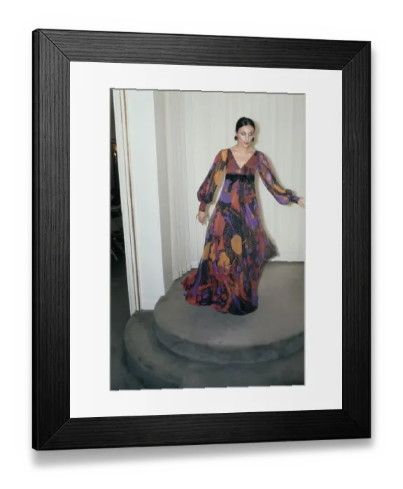 Framed Print : Pierre Balmain Spring / Summer 1972 Framed Print : Pierre Balmain Spring / Summer 1972