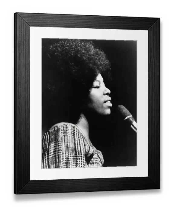 Framed Print : Roberta Flack Performing Framed Print : Roberta Flack Performing