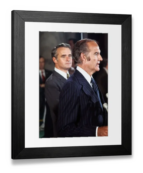 Framed Print : Senator George McGovern Framed Print : Senator George McGovern