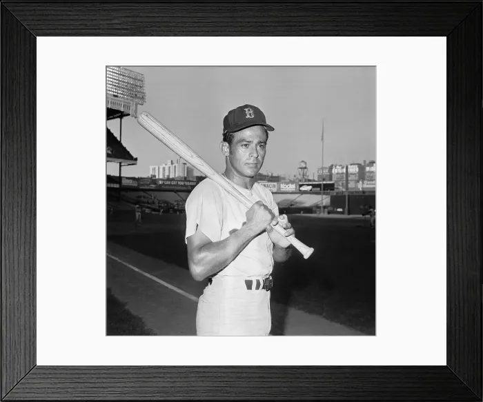 Framed Print : Portrait of Luis Aparicio in Baseball Uniform Framed Print : Portrait of Luis Aparicio in Baseball Uniform