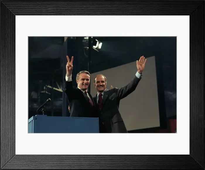 Framed Print : George McGovern and Thomas Eagleton Framed Print : George McGovern and Thomas Eagleton