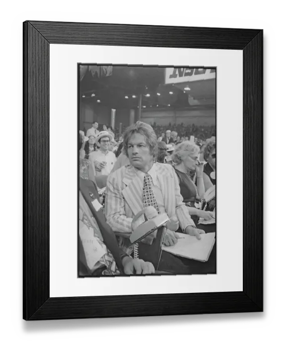 Framed Print : Jim Bouton at Political Convention Framed Print : Jim Bouton at Political Convention